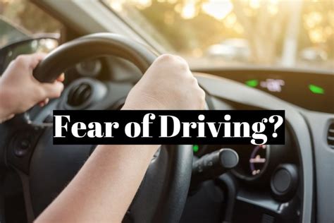 How to get over fear of driving. Things To Know About How to get over fear of driving. 